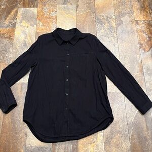 Lululemon Full Day Ahead Flannel- Black